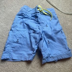 Janie and Jack anchor board shorts size 3